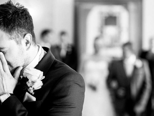 Las 13 reacciones más lindas de un novio al ver a su novia