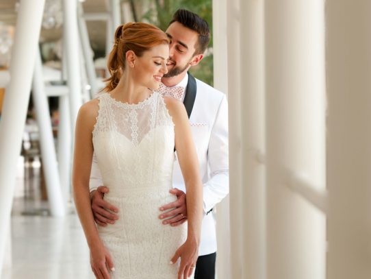 Un estilismo de novia único