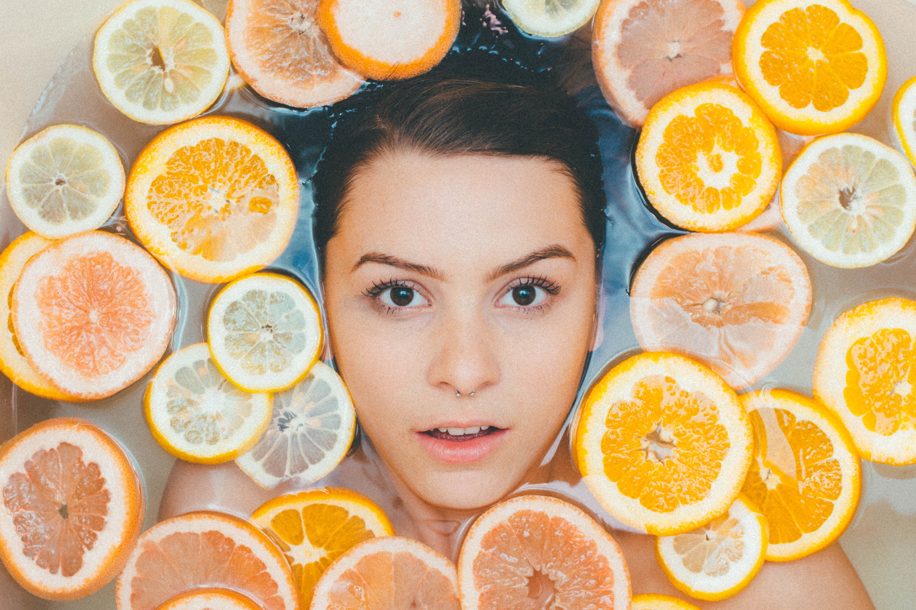 spa y citricos con naranja y toronja para piel radiante