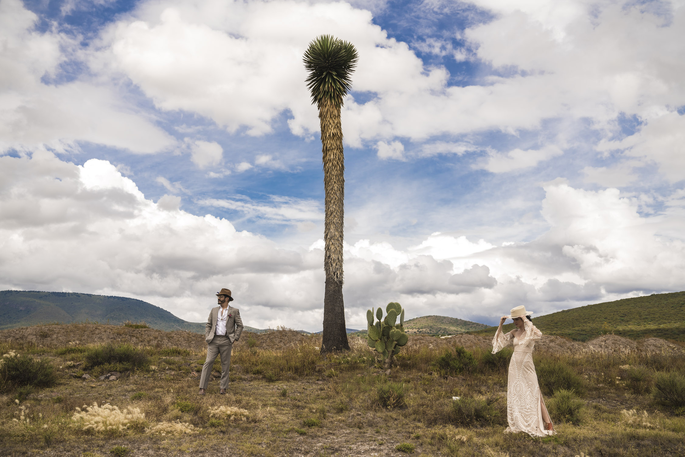 boda bohemia en el desierto mexicano
