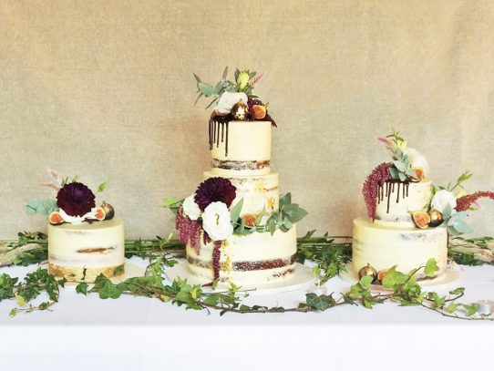 Tendencias de pasteles de boda para este 2020