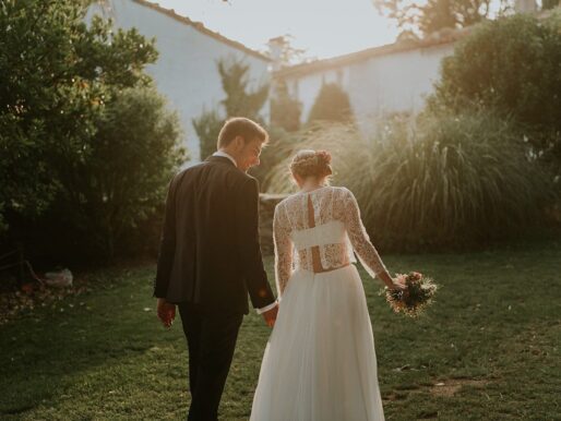 Vestidos de novia de dos piezas